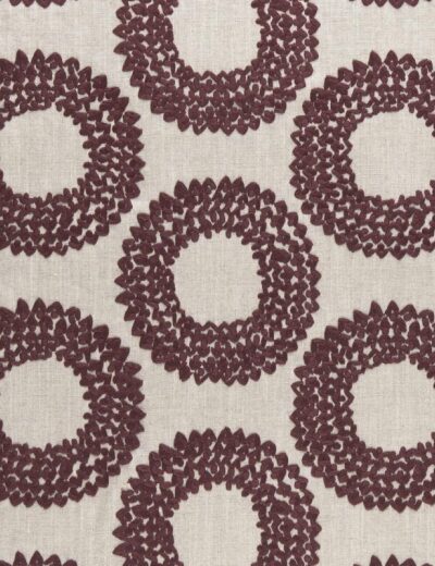 Imani Charcoal/Cinnamon Fabric