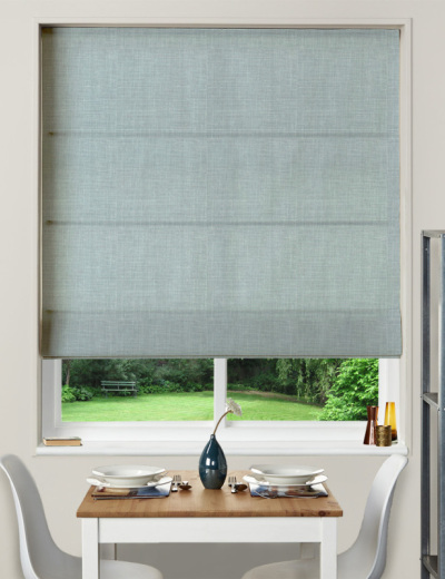 Made To Measure Roman Blind Essentials Hessian Duckegg