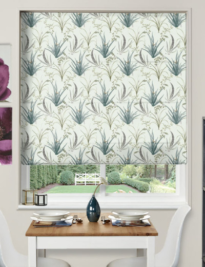 Made To Measure Roman Blinds Annika Eau De Nil