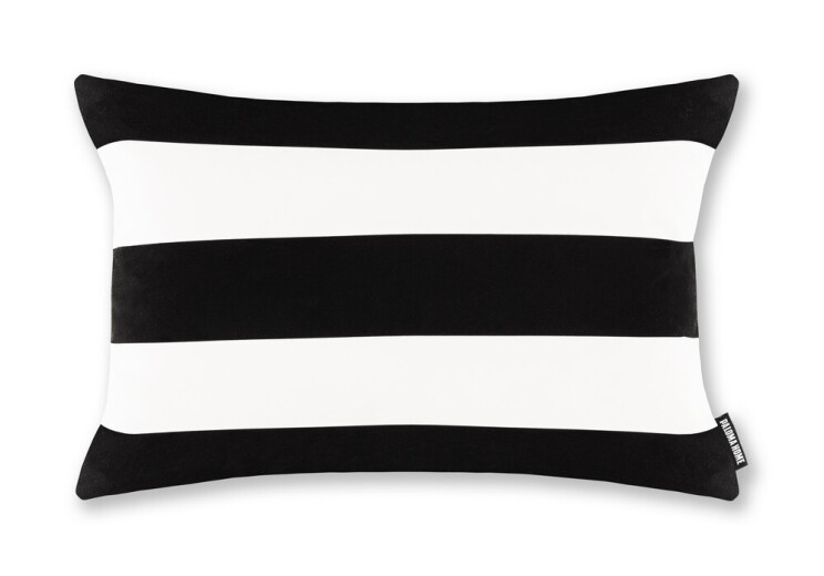 Monochrome Stripe Cushion