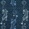 Tigris Navy Fabric Flat Image