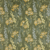 Botanical Studies Olive Fabric Flat Image