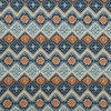 Navajo Teal Fabric Flat Image