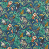Rainforest Marine Fabric Flat Image