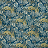 Leopard Indigo Fabric by Prestigious Textiles