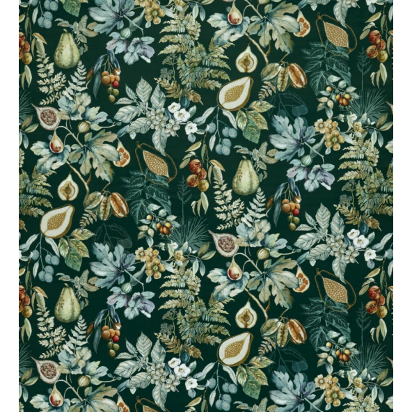 Borneo Forest Fabric by Ashley Wilde
