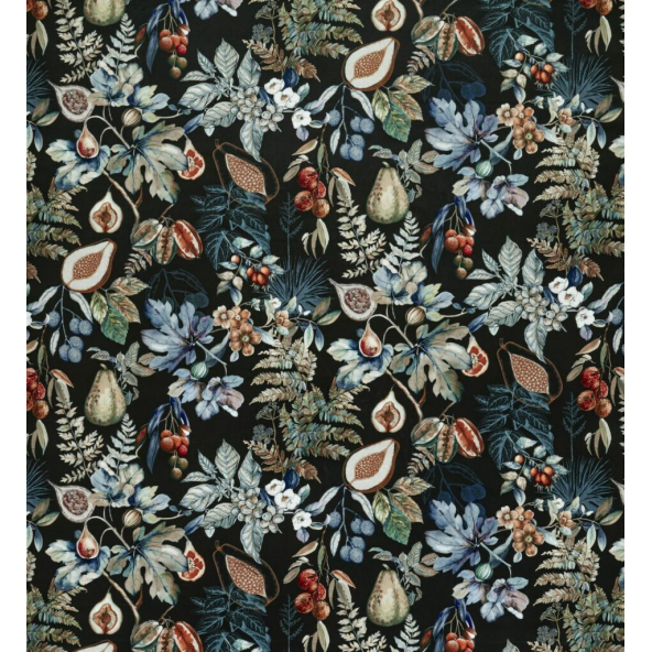 Borneo Midnight Fabric by Ashley Wilde