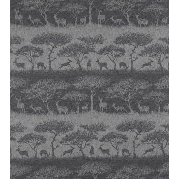 Hastings Charcoal Fabric by Ashley Wilde