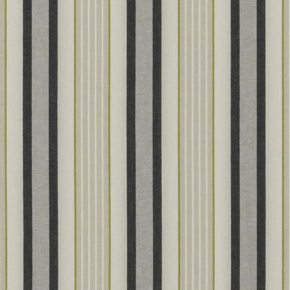 Belvoir Charcoal/Chartreuse Fabric Flat Image