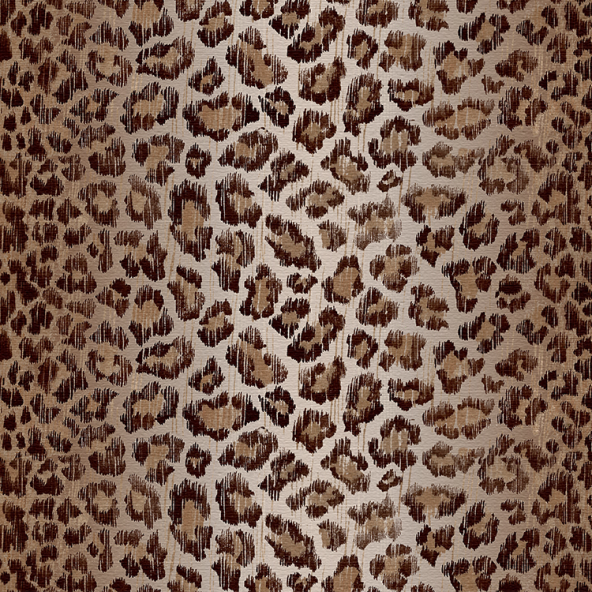 Leopard Panthera Fabric Flat Image