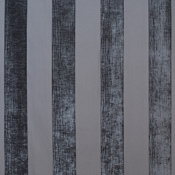 Boheme Stripe Granite Fabric Flat Image