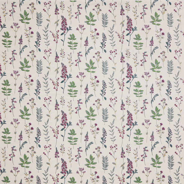 Cottage Garden Rosella Fabric Flat Image