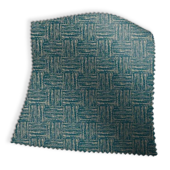 Cubic Peacock Fabric Swatch