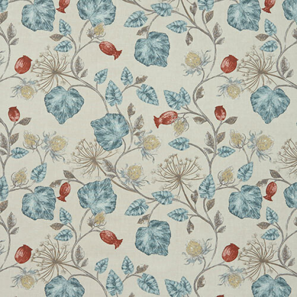 Parchment Wedgewood Fabric Flat Image