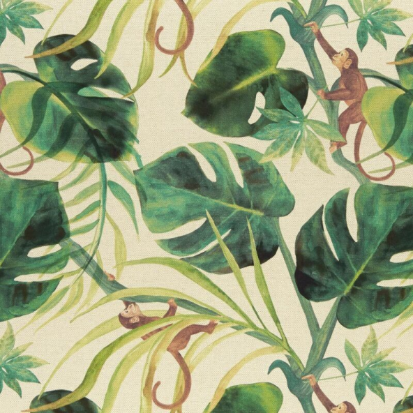 Monkey Business Natural Fabric