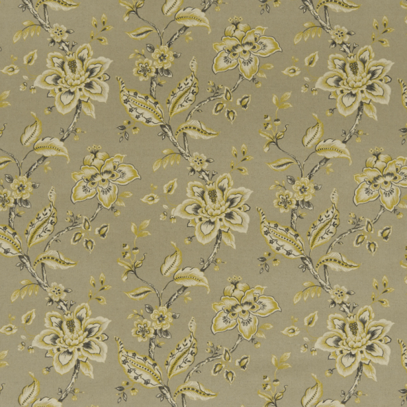 Palampore Taupe Fabric