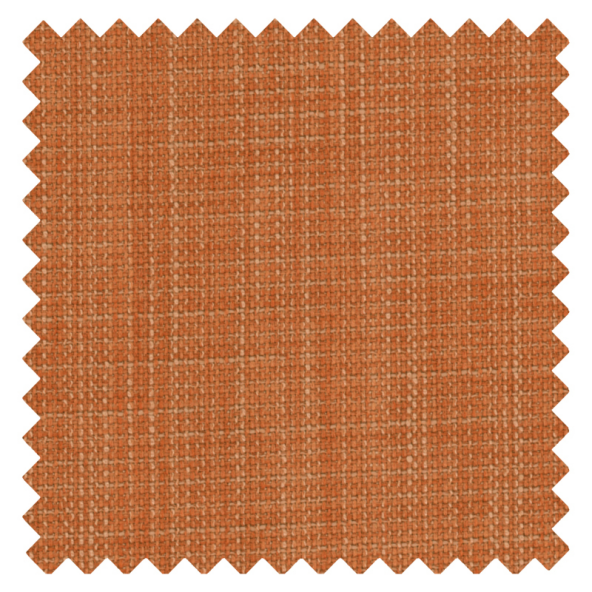 Poro Burnt Orange Curtain Fabric