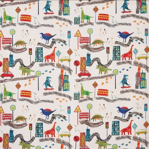 Image of dino city jungle by Prestigious Textiles