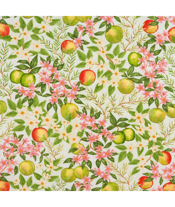 Apple Blossom Fabric by Porter And Stone