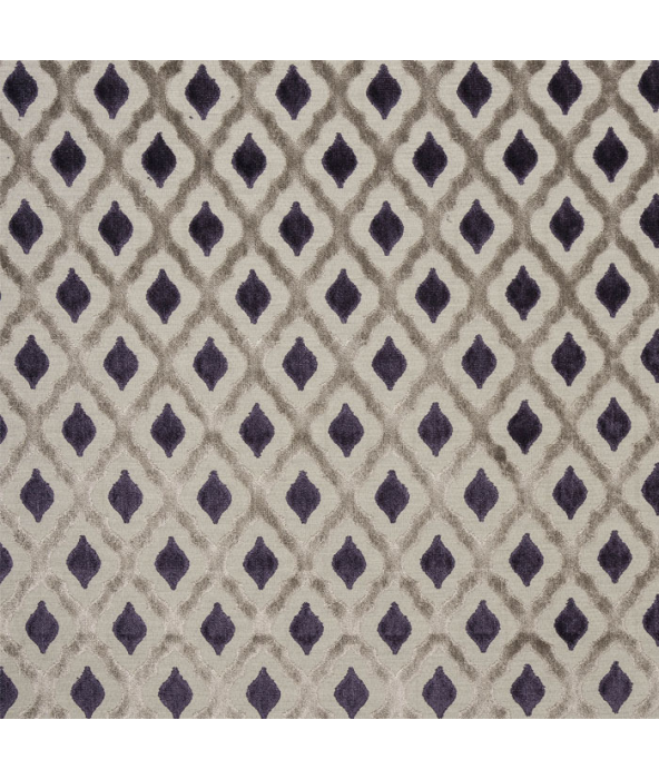 Assisi Aubergine Fabric by Porter And Stone