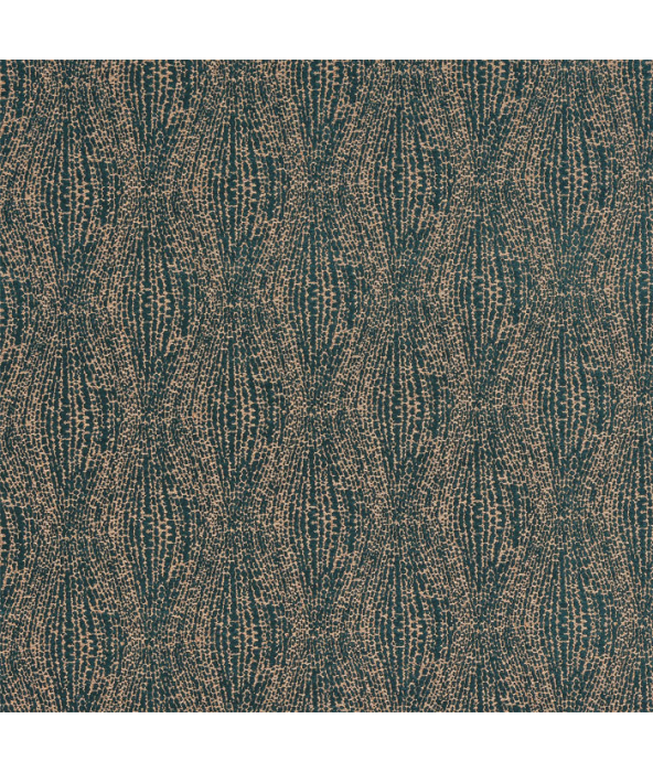 Babylon Teal Fabric by Porter And Stone