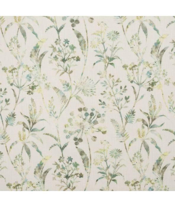 Bilbury Teal Fabric by Porter And Stone