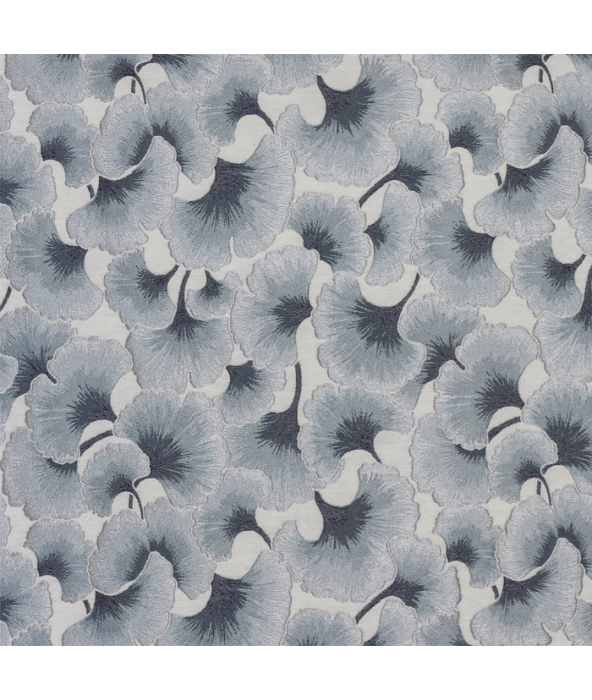 Gingko Ocean Fabric by Porter And Stone