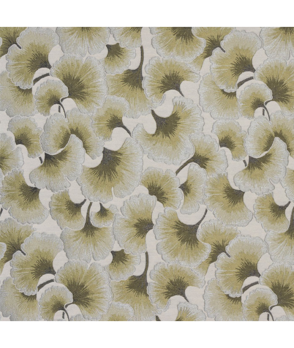 Gingko Olive Fabric by Porter And Stone