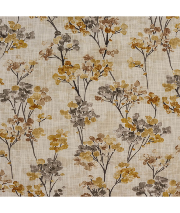 Hana Ochre Fabric by Porter And Stone