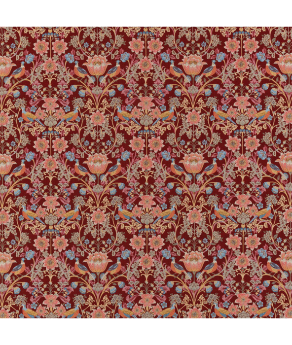 Holcombe Rosso Fabric by Porter And Stone