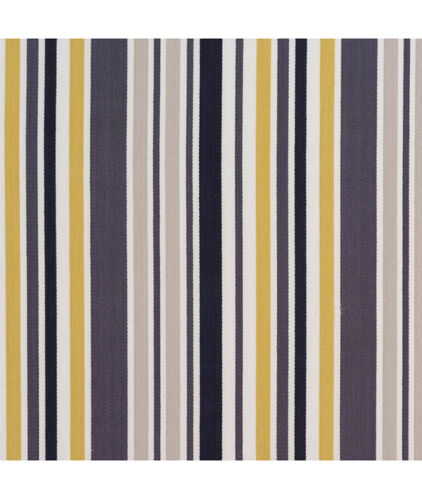 Roseland Stripe Dove Fabric by Porter And Stone