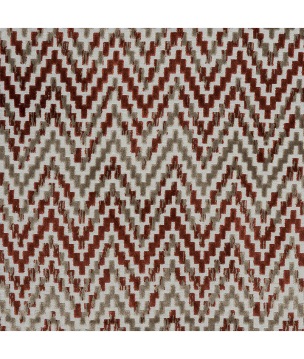 San Remo Burnt Orange Fabric by Porter And Stone