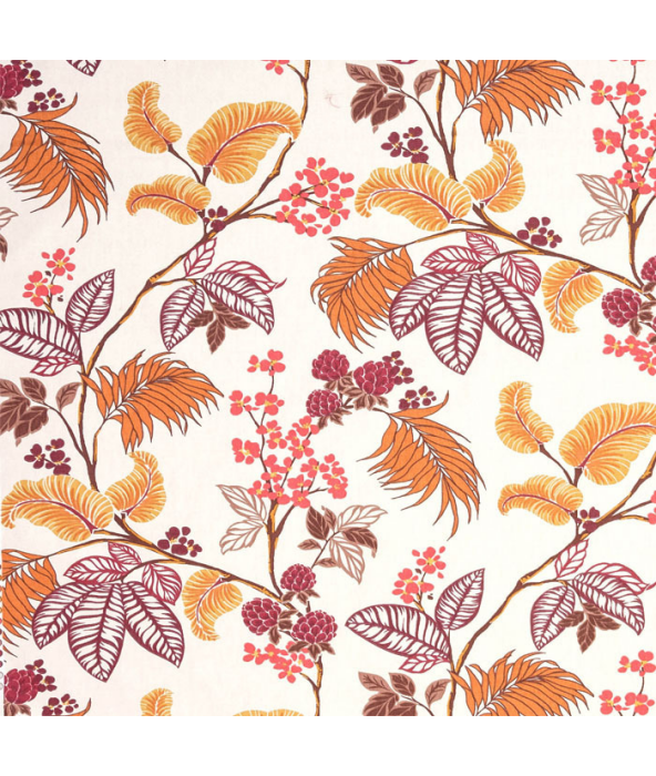 St Lucia Autumn Fabric by Porter And Stone