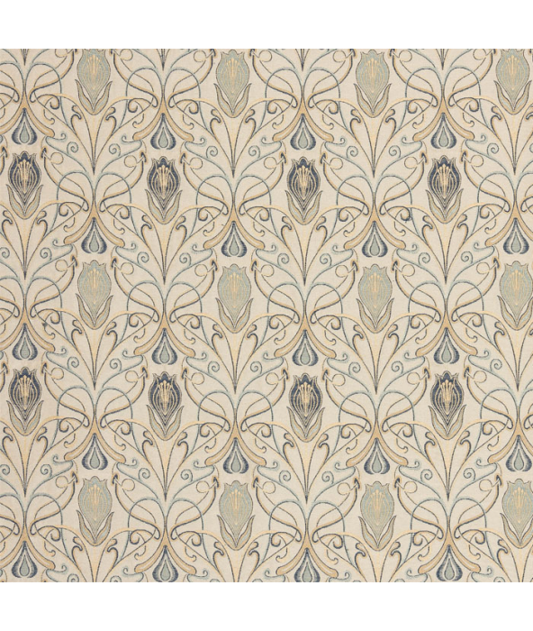 Verona Azzuro Fabric by Porter And Stone