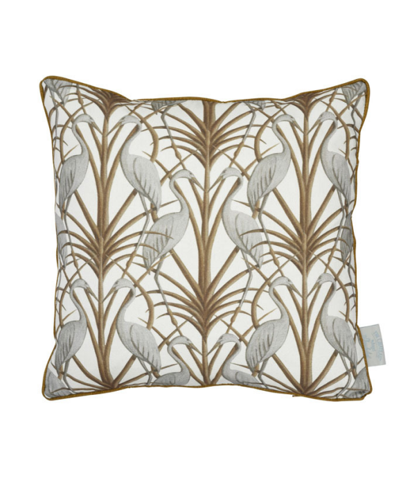 Nouveau Heron Cream Cushion