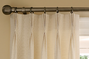 Hand Formed Pinch Pleat Curtains