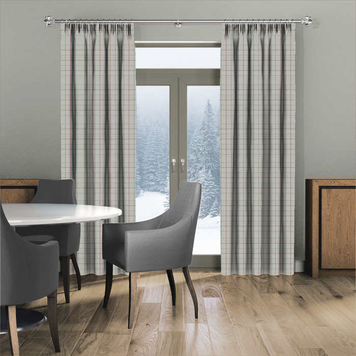 Made To Measure Curtains Brodie Slate Curtains and Blinds 4 Homes